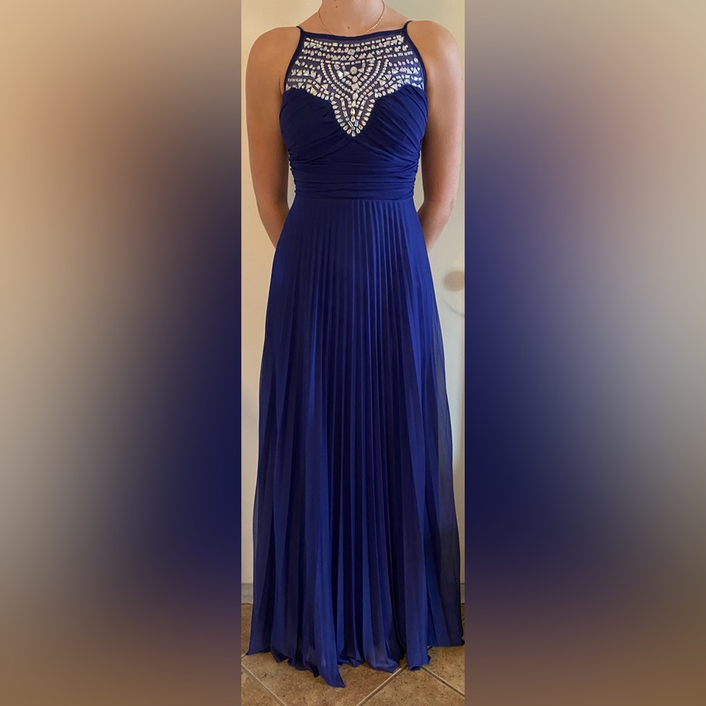 Prom dress navy blue